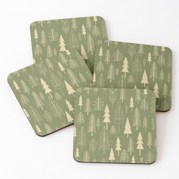 Item preview, Rustic Woodland Forest - Moss Sage designed and sold by susycosta.