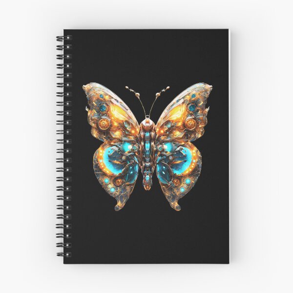 Item preview, Cybernetic butterfly, shiny mechanical insect. designed and sold by DONandEK.
