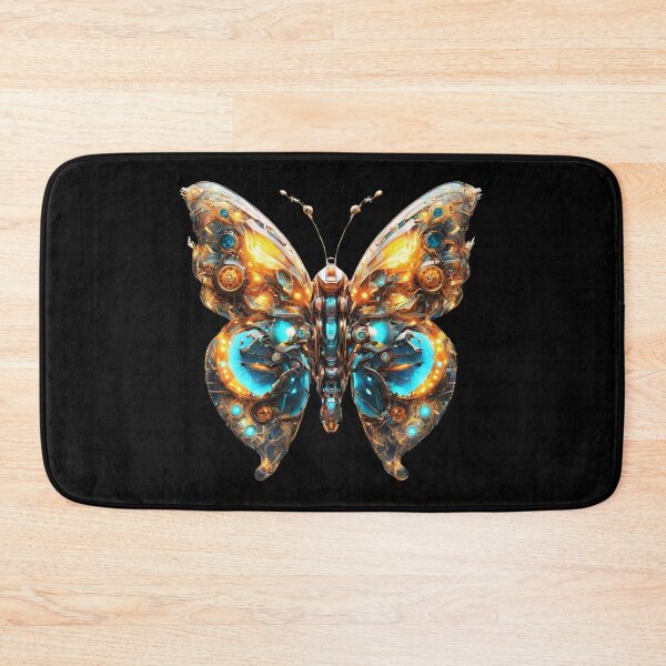 Item preview, Cybernetic butterfly, shiny mechanical insect. designed and sold by DONandEK.