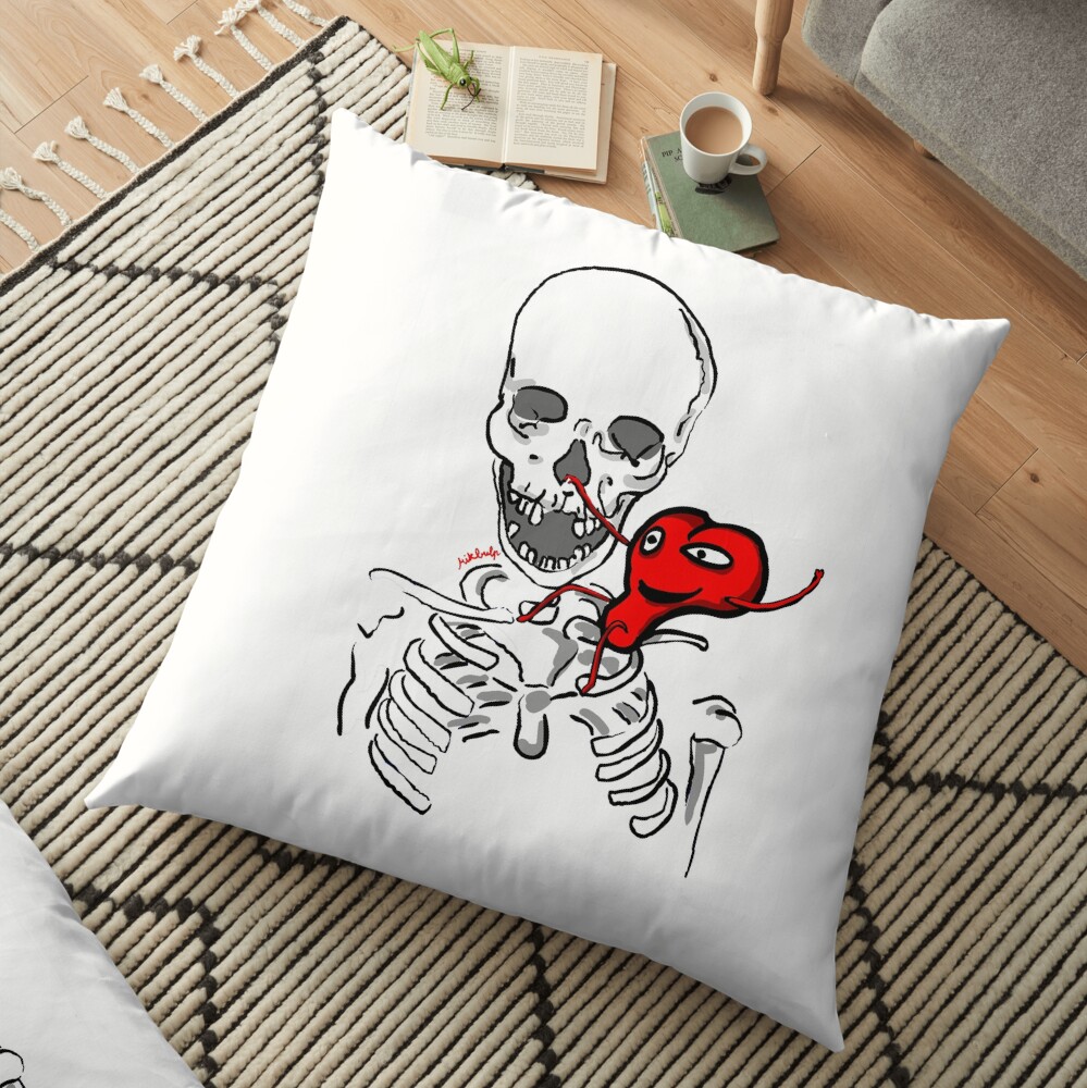 love goes on Floor Pillow