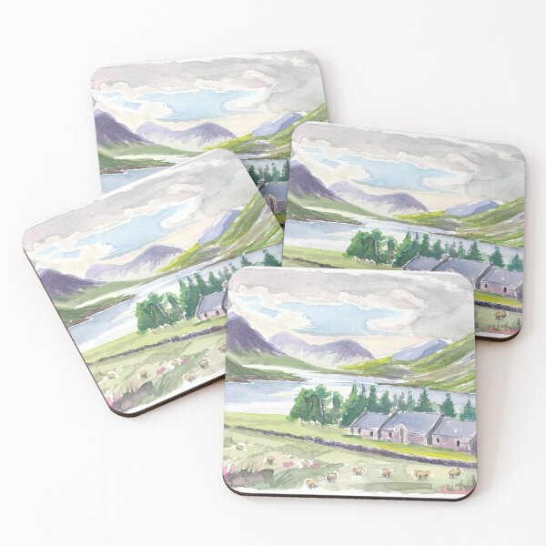 Item preview, A Highland Hideaway at the Shores of Loch Torridon designed and sold by artshop77.