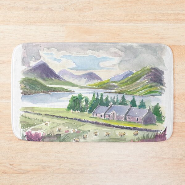 Item preview, A Highland Hideaway at the Shores of Loch Torridon designed and sold by artshop77.