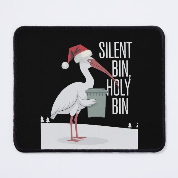 Item preview, Christmas Bin chicken /Silent Bin Holy Bin/Christmas Bird Pun designed and sold by RadiantRoost.