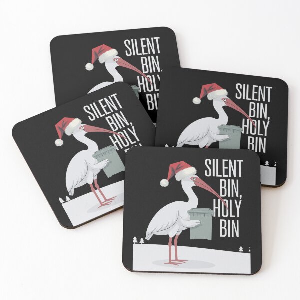 Item preview, Christmas Bin chicken /Silent Bin Holy Bin/Christmas Bird Pun designed and sold by RadiantRoost.