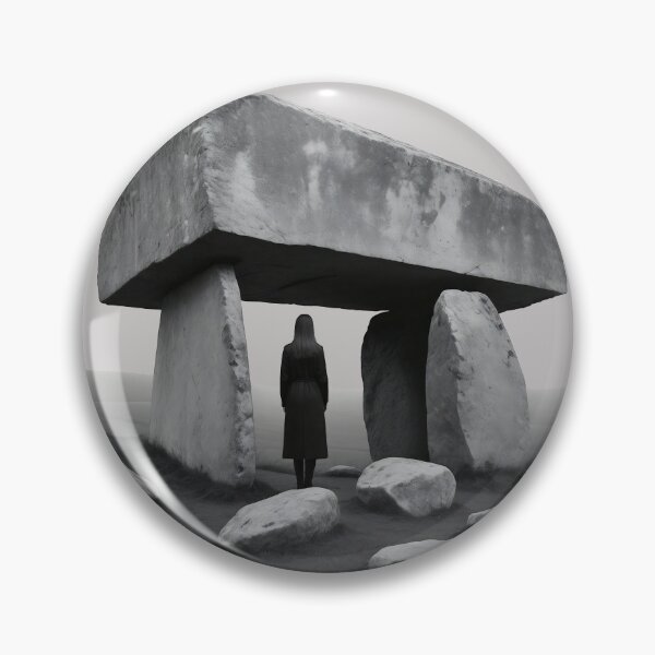Item preview, Woman and dolmen designed and sold by Harry Wibier.
