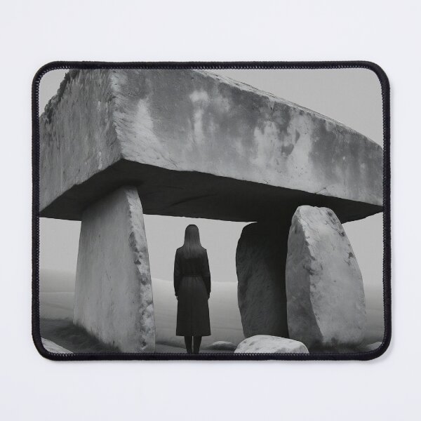 Item preview, Woman and dolmen designed and sold by Harry Wibier.