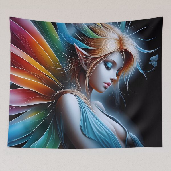 Item preview, Elegant Fairy with Radiant Wings designed and sold by Vitalka-uk.