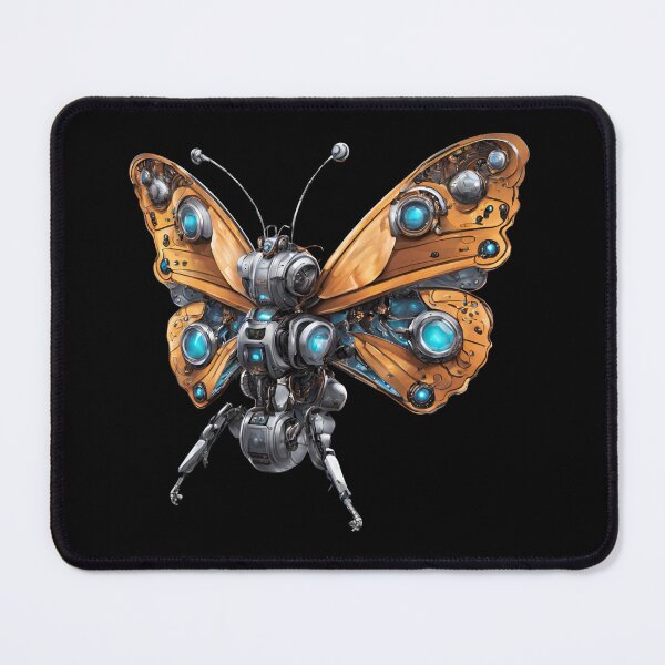Item preview, Cybernetic butterfly, golden mechanical insect. designed and sold by DONandEK.