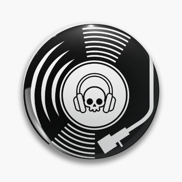 Item preview, Vinyl Record Death DJ Sounds Dead To Me (Black) designed and sold by DropDeadDsgns.