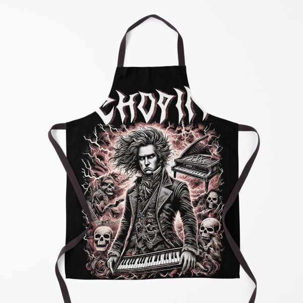 Artikelvorschau, Chopin Death Metal Design - Classical Composer Headbanger entworfen und verkauft von DreamCraze.