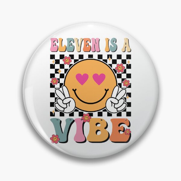 Item preview, Fun and Trendy Birthday Celebration Design for Eleven-Year-Olds Eleven Is a Vibe designed and sold by EidosEmporiium.