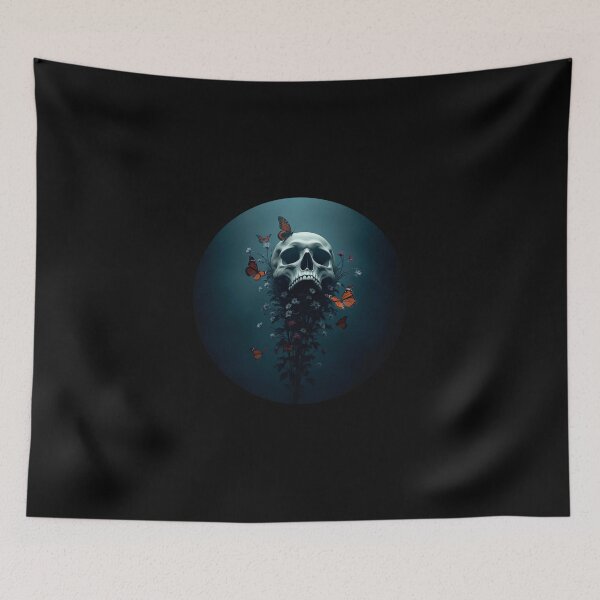 Item preview, Skulls - Dark Art - Rock - Gothic - Pagan - Mortality - Meditation - S7 designed and sold by SentientGallery.