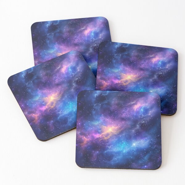 Item preview, Colorful cosmic nebula in deep space designed and sold by brandway.