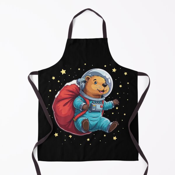 Item preview, Festive Capybara Astronaut: Space Christmas Adventure designed and sold by Krasnovaovaova.
