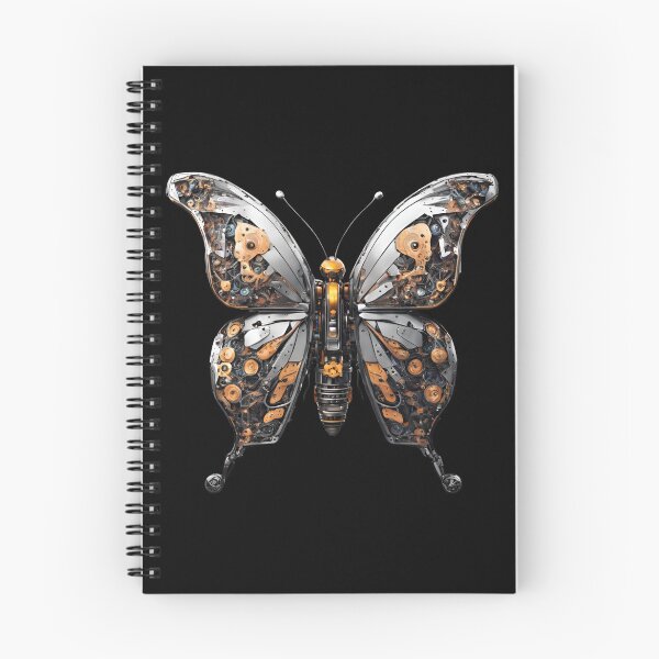 Item preview, Cybernetic butterfly, silver mechanical insect.  designed and sold by DONandEK.
