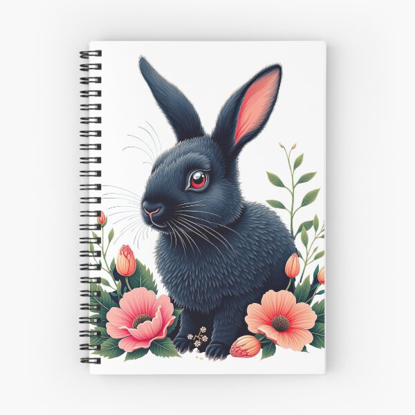 Item preview, T-Shirt Design Trending: BLACK BUNNY designed and sold by ForeverPrintsOK.