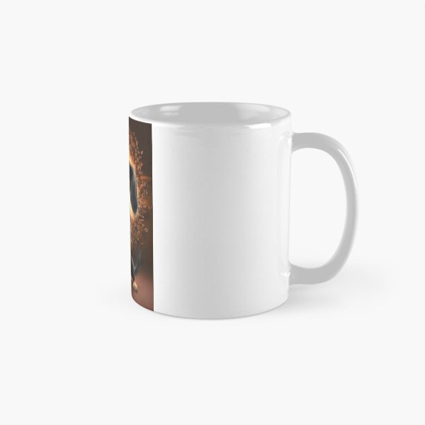 Item preview, Dog with coffee in the morning. designed and sold by MyHappyArtShop.