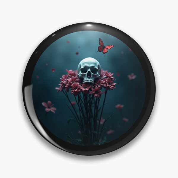 Item preview, Skulls - Dark Art - Rock - Gothic - Pagan - Mortality - Meditation - S11 designed and sold by SentientGallery.