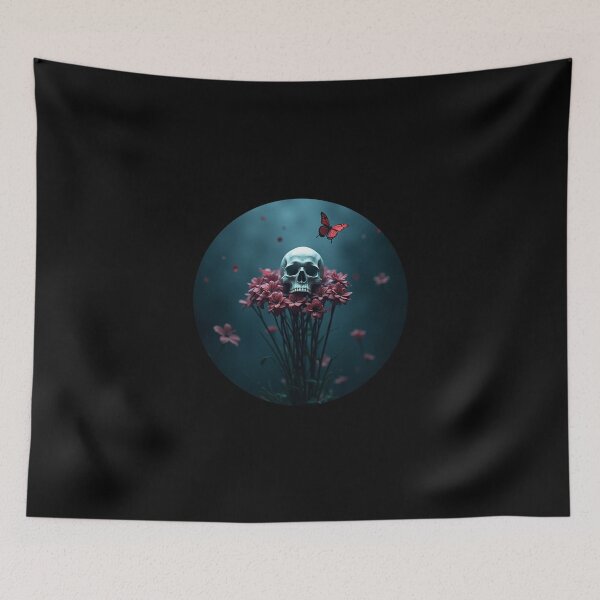 Item preview, Skulls - Dark Art - Rock - Gothic - Pagan - Mortality - Meditation - S11 designed and sold by SentientGallery.