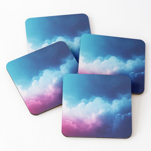 Item preview, Colorful clouds illuminated by twilight hues designed and sold by brandway.
