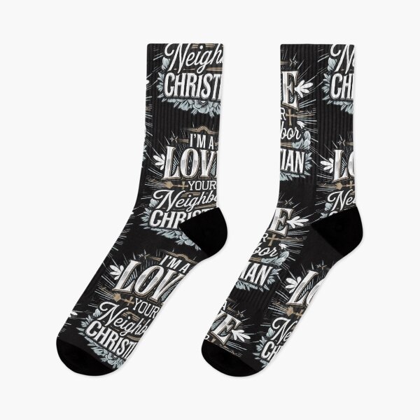 Item preview, I'm a Love Your Neighbor Christian Gifts For Christian Men Women Boys Girls designed and sold by TravelofArtist.