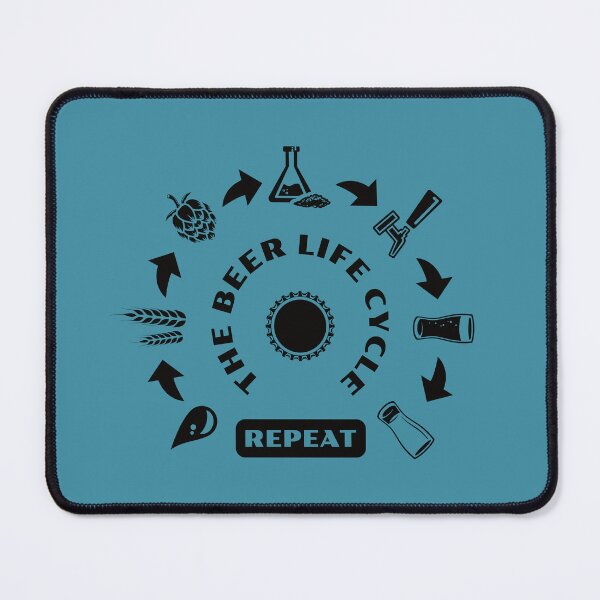 Item preview, The Beer Life Cycle (black) designed and sold by DKdesigns27.