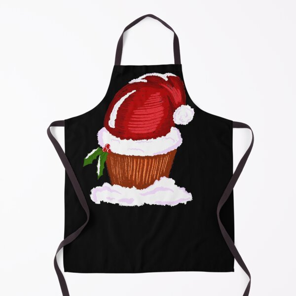 Item preview, A Cake with a Christmas red hat designed and sold by Maryart8.