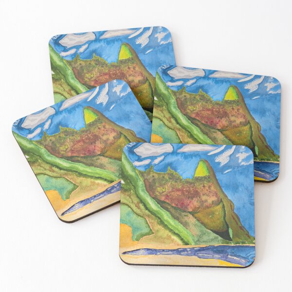 Item preview, Mount Makana and Ke'e Beach designed and sold by brucefehring.