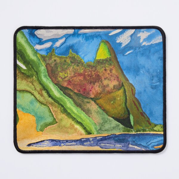 Item preview, Mount Makana and Ke'e Beach designed and sold by brucefehring.