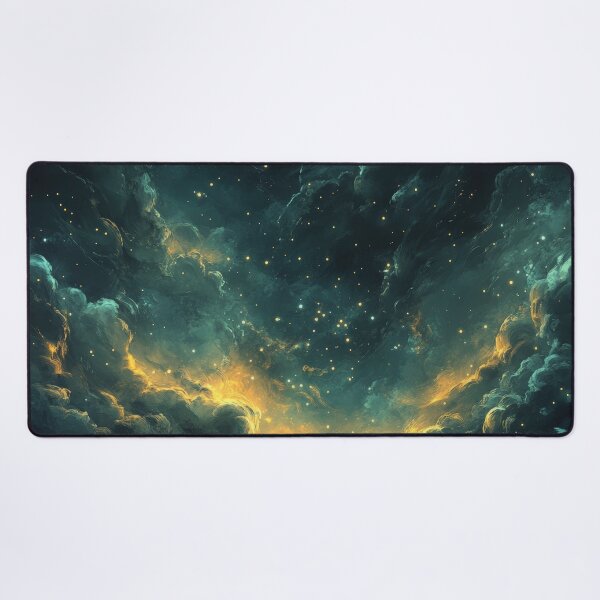 Item preview, Night sky filled with vibrant cosmic clouds designed and sold by brandway.