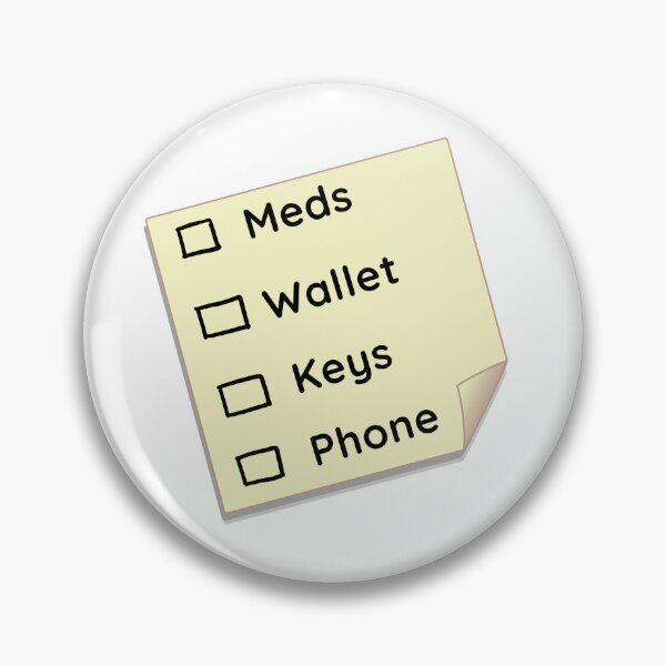 Item preview, ADHD Reminders List Post It designed and sold by niiceshop.