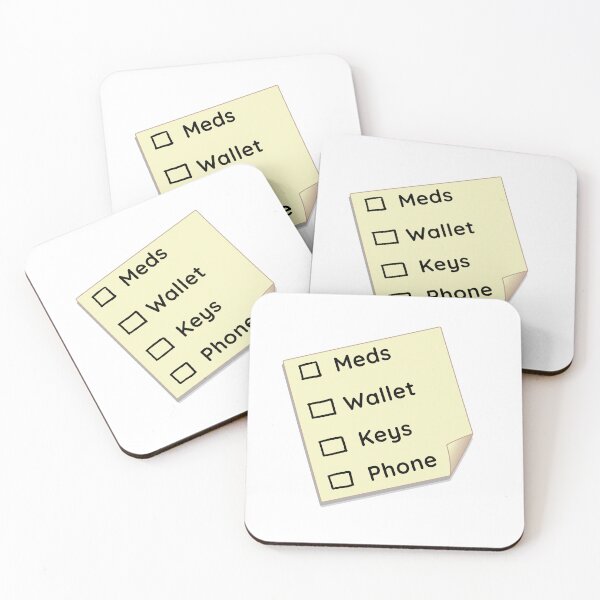 Item preview, ADHD Reminders List Post It designed and sold by niiceshop.