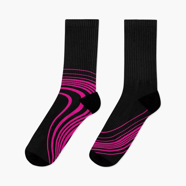 Item preview, Simple Swirl in Magenta and Black designed and sold by LAEC-Shop.