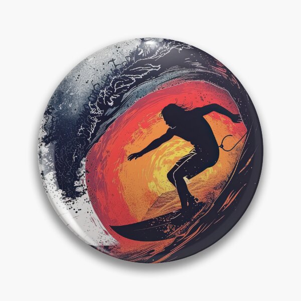 Item preview, Surfing the Endless Sunset Wave designed and sold by Piotrek0001.