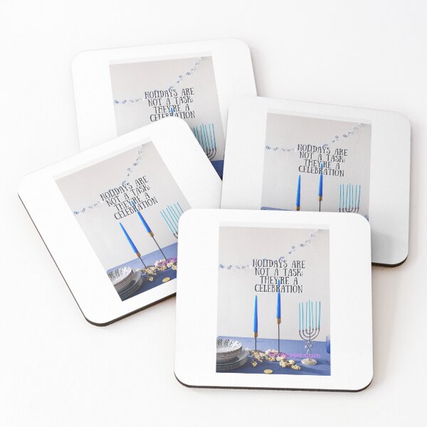 Item preview, "Holidays are not a task; they’re a celebration." designed and sold by CUTESTUFFnow.