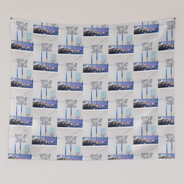 Item preview, "Holidays are not a task; they’re a celebration." designed and sold by CUTESTUFFnow.