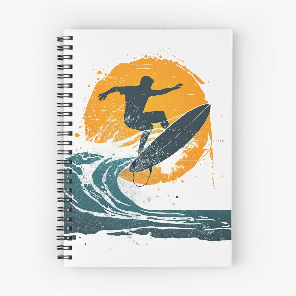 Item preview, Powerful Surfing Scene with Sunset Backdrop designed and sold by Piotrek0001.