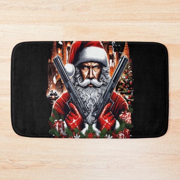 Item preview, Die Hard Christmas: Santa's Action-Packed Holiday T-shirt designed and sold by rayaARTs.