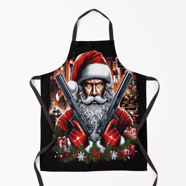 Item preview, Die Hard Christmas: Santa's Action-Packed Holiday T-shirt designed and sold by rayaARTs.