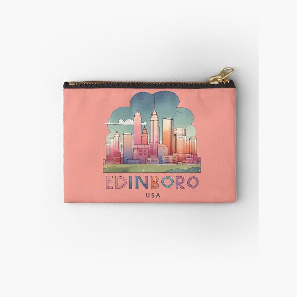 Item preview, Edinboro USA Minimalist 3D Watercolor Sticker Design,  designed and sold by PaintMeWorld.