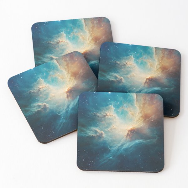 Item preview, Cosmic nebula emits vibrant celestial colors designed and sold by brandway.