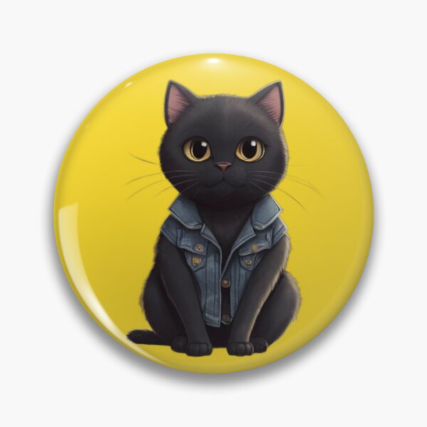 Item preview, Cute black kitten designed and sold by PierreAlbijanic.