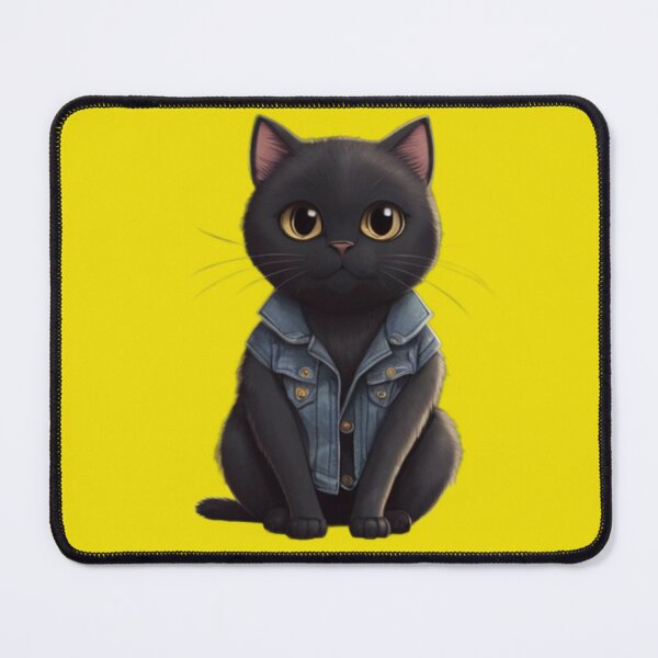 Item preview, Cute black kitten designed and sold by PierreAlbijanic.