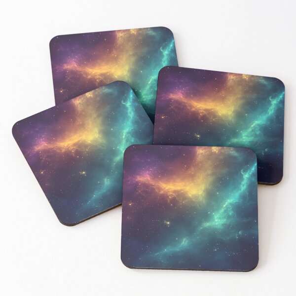 Item preview, Vibrant colors blend in the cosmic space designed and sold by brandway.