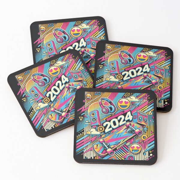 Item preview, Colorful skate 2024 designed and sold by DofinaSur.
