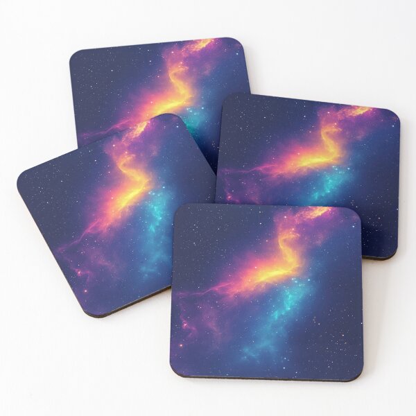 Item preview, Vibrant nebula showcasing cosmic beauty designed and sold by brandway.