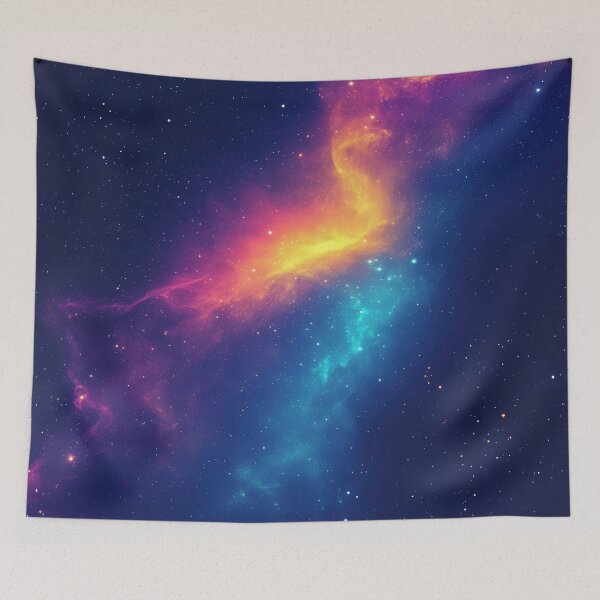 Item preview, Vibrant nebula showcasing cosmic beauty designed and sold by brandway.
