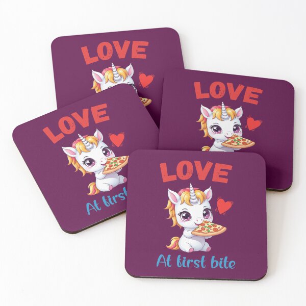 Item preview,  Love At First Bite. Funny Pizza Quote. Funny Pizza Lover Quote designed and sold by DesignHouse07.