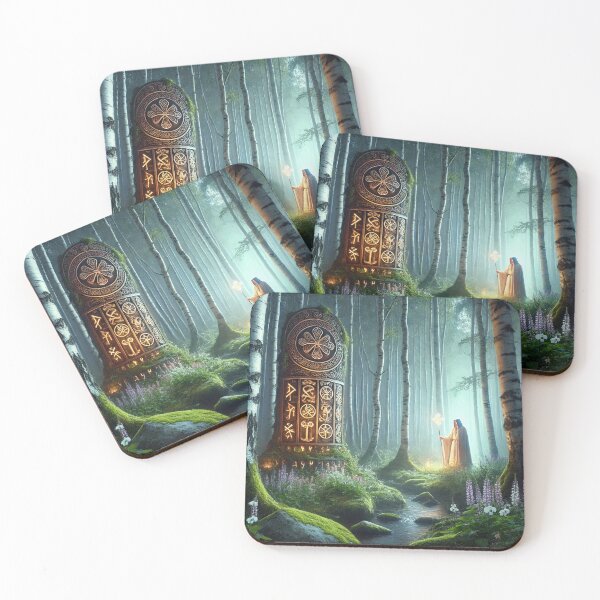 Item preview, Twilight in the Sacred Slavic Forest designed and sold by Nordic-Muse.