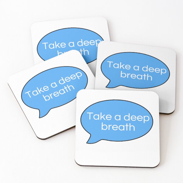 Item preview, Take a Deep Breath - ADHD Reminder Quote designed and sold by niiceshop.